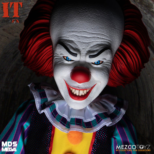 Pennywise - IT (1990) Mezco Designer Series Mega Scale Talking Doll 15"