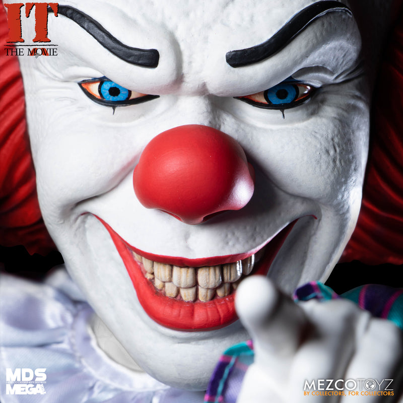 Pennywise - IT (1990) Mezco Designer Series Mega Scale Talking Doll 15"