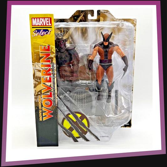 Brown Uniform Wolverine - 7" PVC Diorama Statue by Diamond Select Marvel