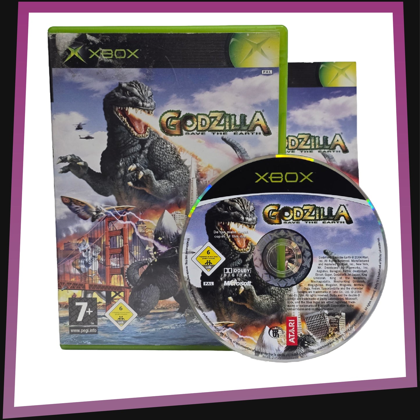 Godzilla - Save the Earth - Microsoft Xbox CIB - 2004
