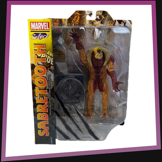 Sabretooth - 7" PVC Diorama Statue by Diamond Select Marvel