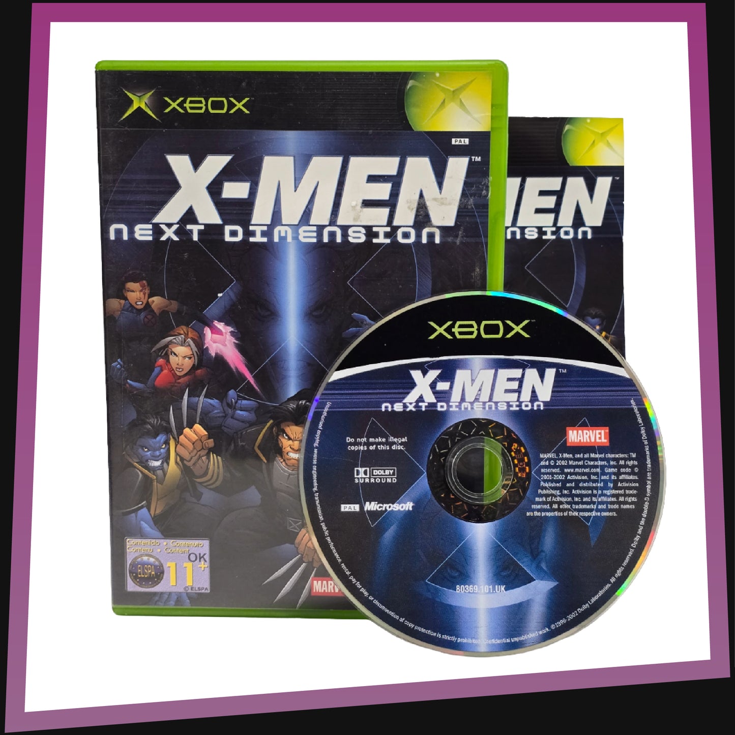 X-Men - Next Dimension - Microsoft Xbox CIB - 2002