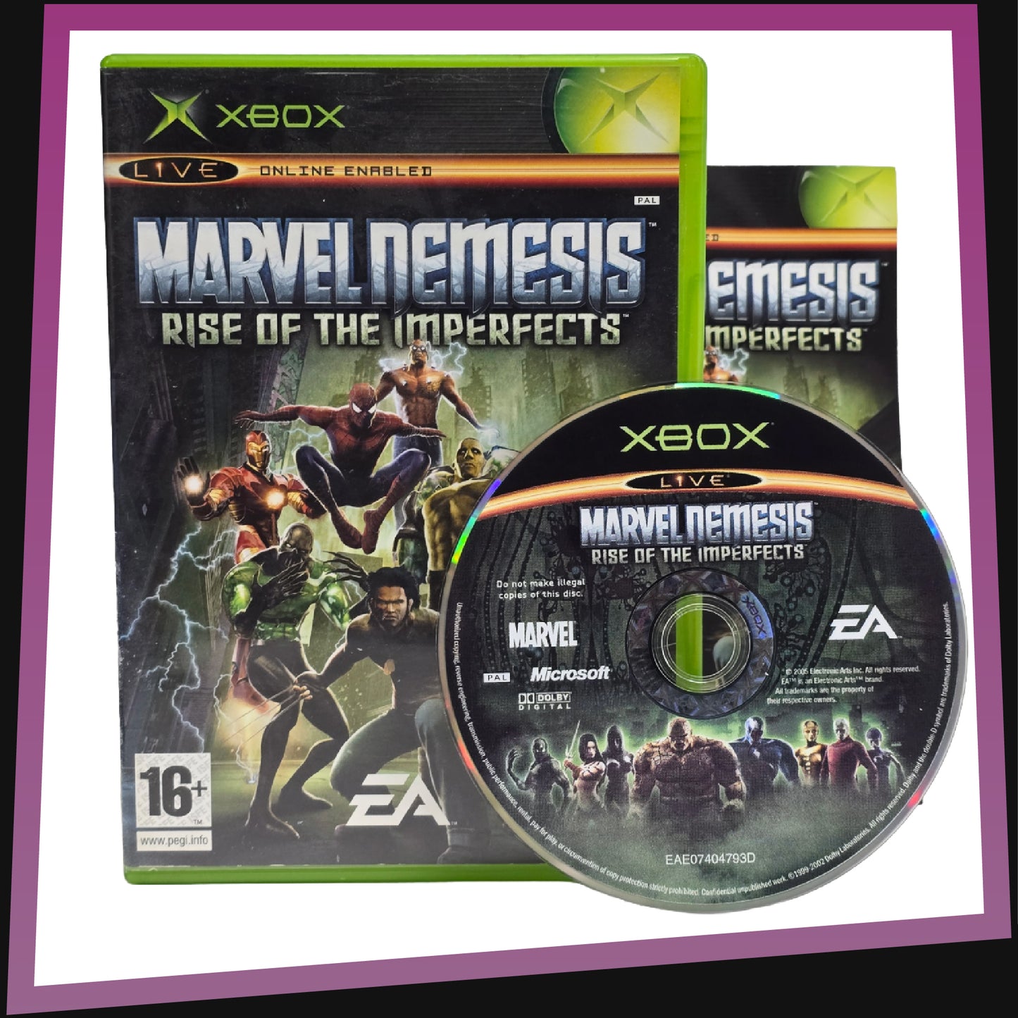 Marvel Nemesis - Rise of the Imperfects - Microsoft Xbox - 2005