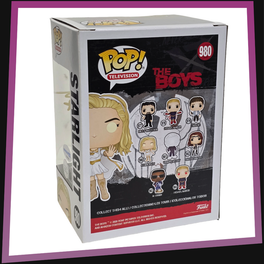 Starlight signed by Erin Moriarty - The Boys #980 Funko POP! Television 3.75"