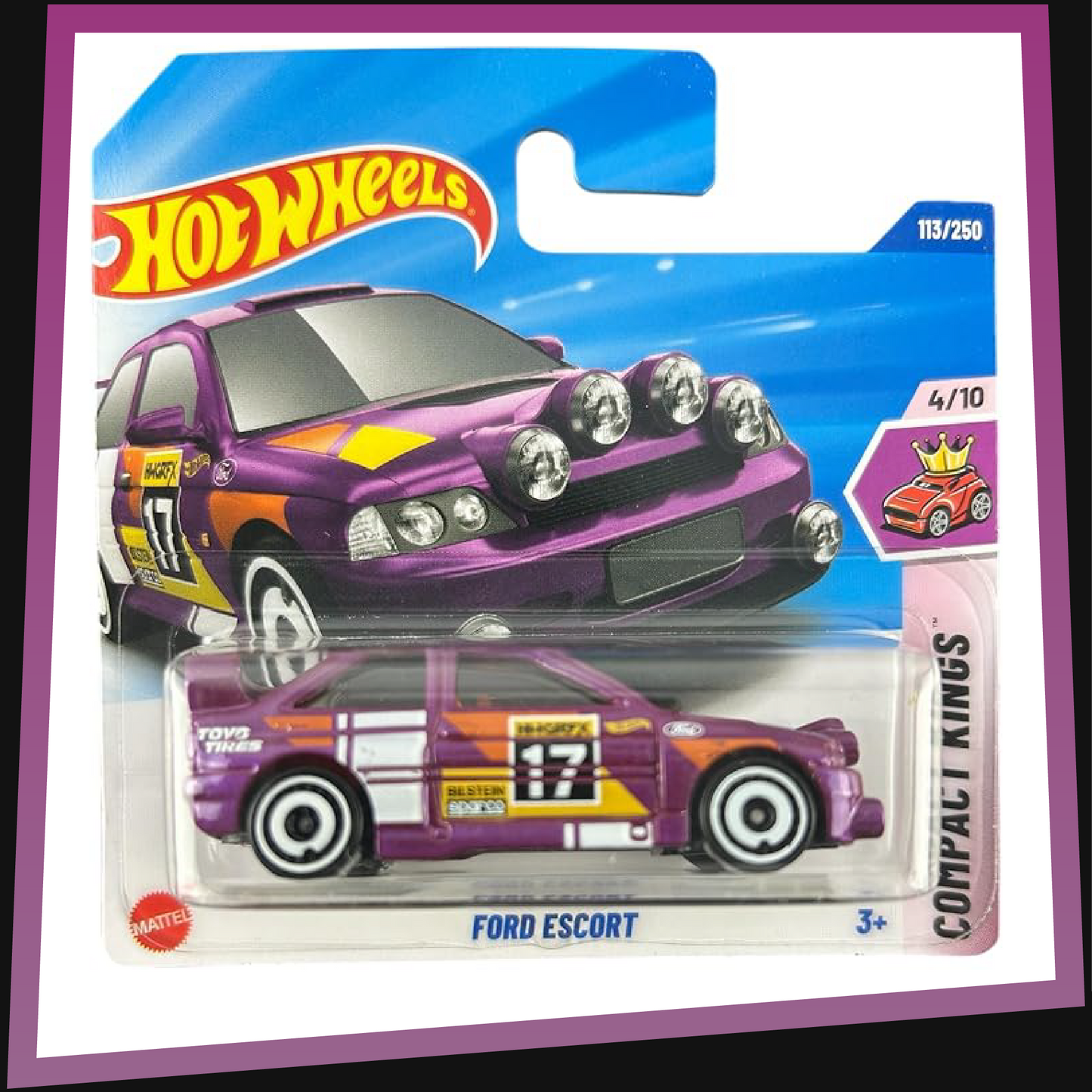 Ford Escort - 113/250 Hot Wheels 1:64 JBB99