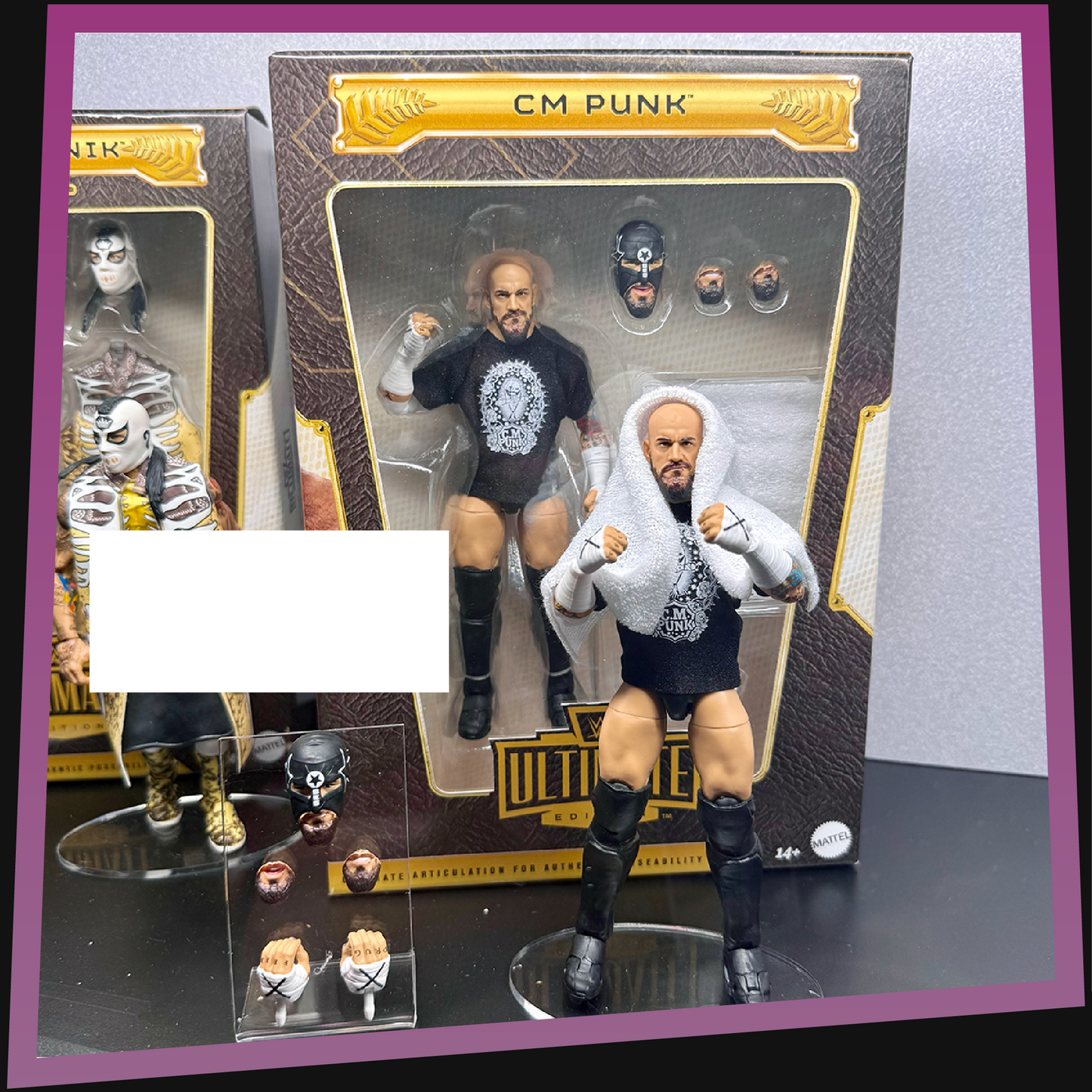 (Straight Edge Society) CM Punk - 2027 Ultimate Moments Ringside Collectibles Exclusive WWE Mattel *PRE ORDER: ETA DEC*