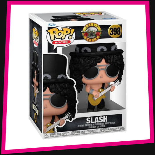 Slash (1980s) - Guns N' Roses #398 Funko POP! Rocks 3.75"