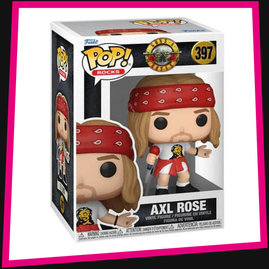 Axl Rose (1980s) - Guns N' Roses #397 Funko POP! Rocks 3.75"