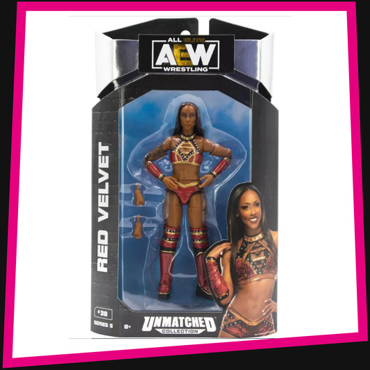 Red Velvet - AEW Unmatched Collection: Series 5 #38 Jazwares *US Import*