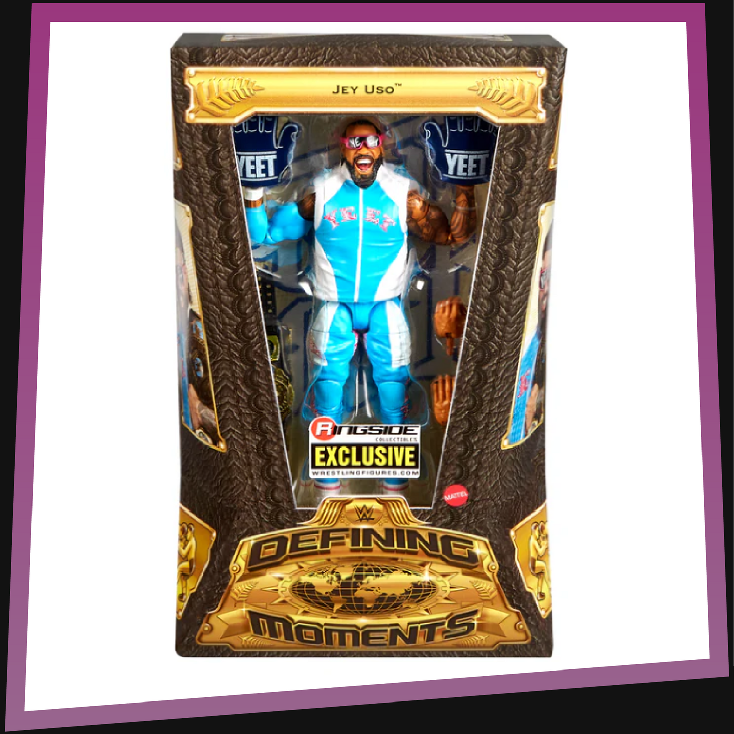 Jey Uso (IC Title Win) - Defining Moments Ringside Collectibles Exclusive WWE Mattel *PRE-ORDER ETA: LATE DECEMBER*