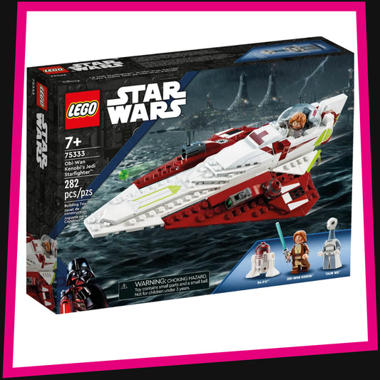 Star Wars Obi-Wan Kenobi’s Jedi Starfighter Set - LEGO Set - 75333