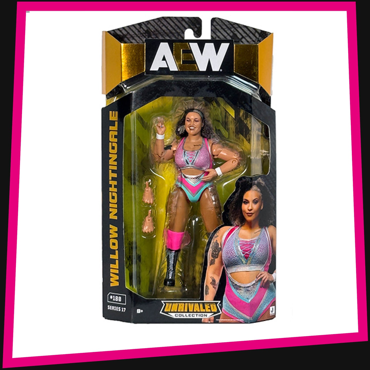 Willow Nightingale - AEW Unrivaled Collection: Series 17 #180 Jazwares *PRE-ORDER: ETA END APRIL*