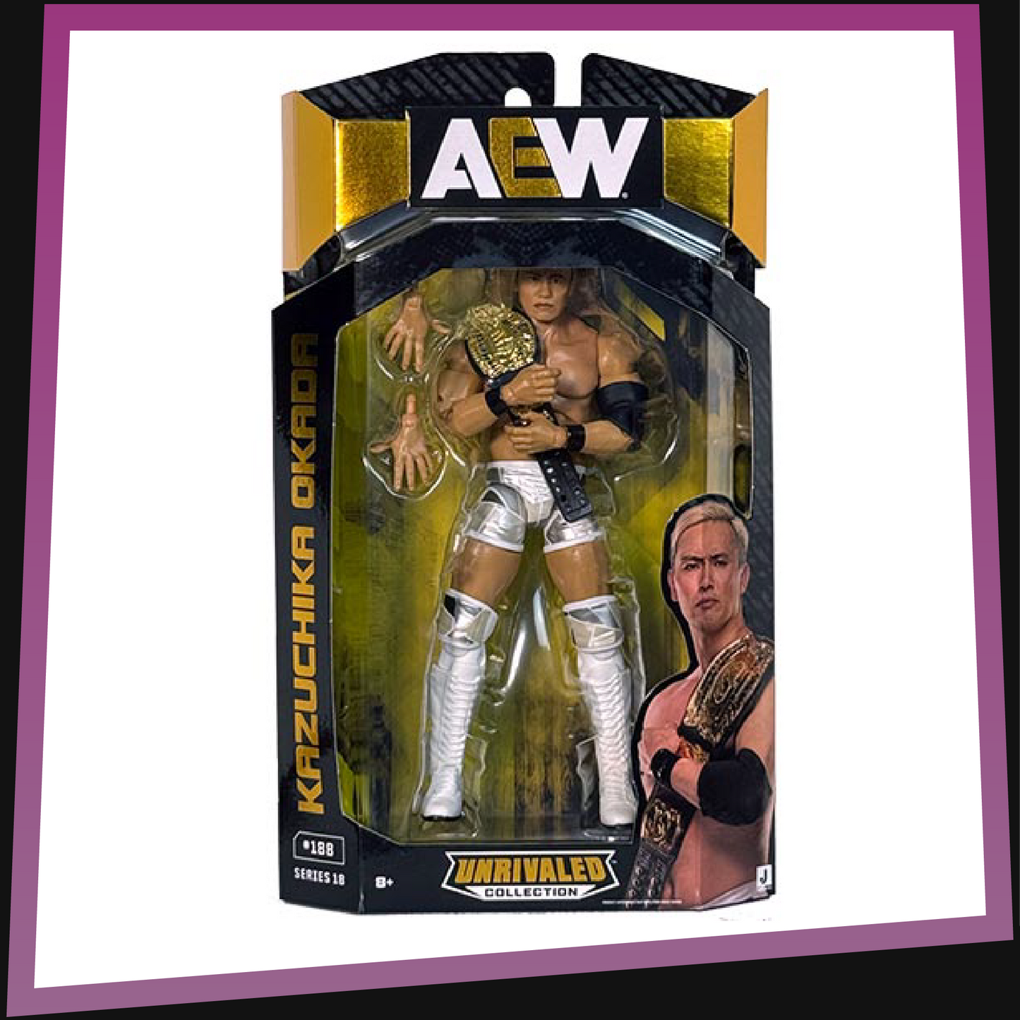 Kazuchika Okada - AEW Unrivaled Collection: Series 18 #188 Jazwares