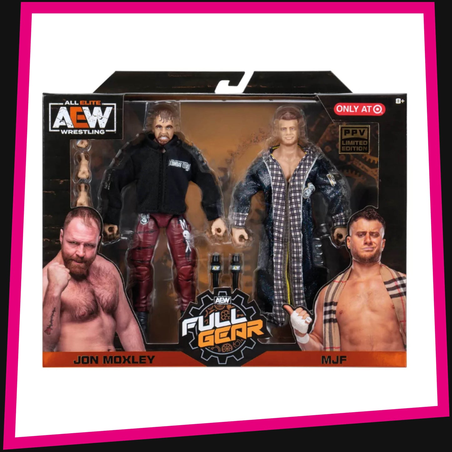Jon Moxley vs MJF - Full Gear Exclusive AEW Target PPV Collection Jazwares