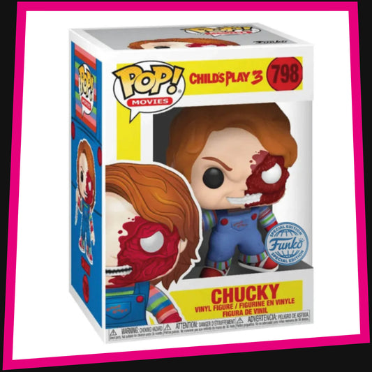 Chucky - Battle Damaged Special Edition - Childs Play 3 #798 Funko POP! Vinyl Movies 3.75"