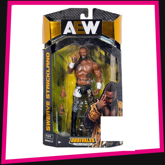 Swerve Strickland - AEW Unrivaled Collection: Series 17 #177 Jazwares