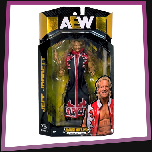 Jeff Jarrett - AEW Unrivaled Collection: Series 18 #191 Jazwares