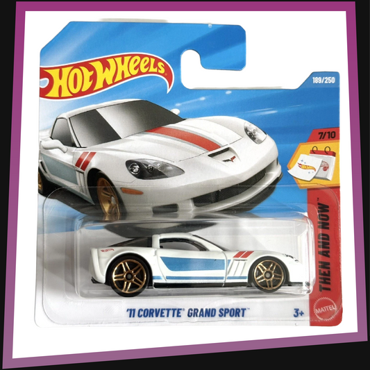 '11 Corvette Grand Sport - 189/250 Hot Wheels 1:64 JJK27