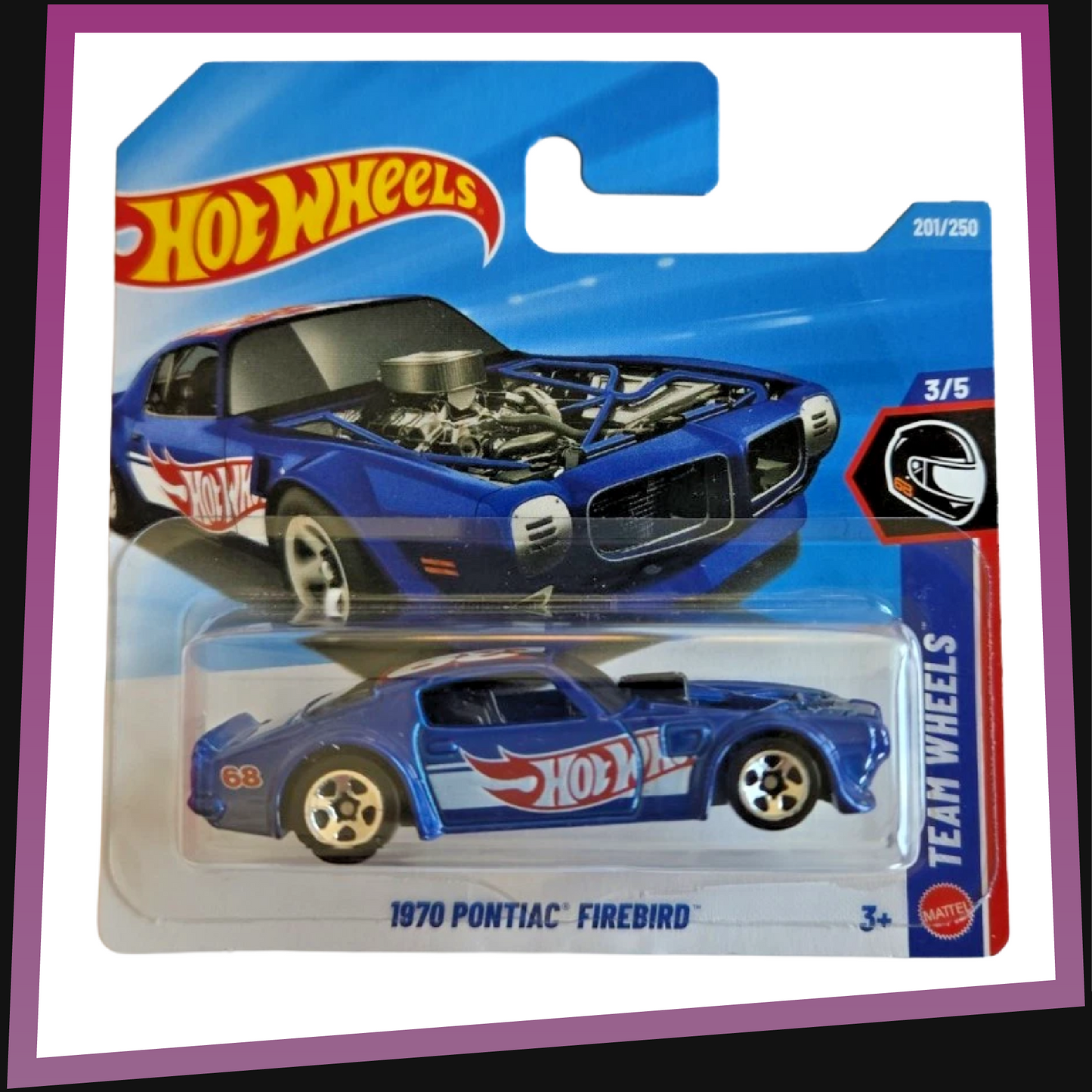 1970 Pontiac Firebird - 201/250 Hot Wheels 1:64 JJK37