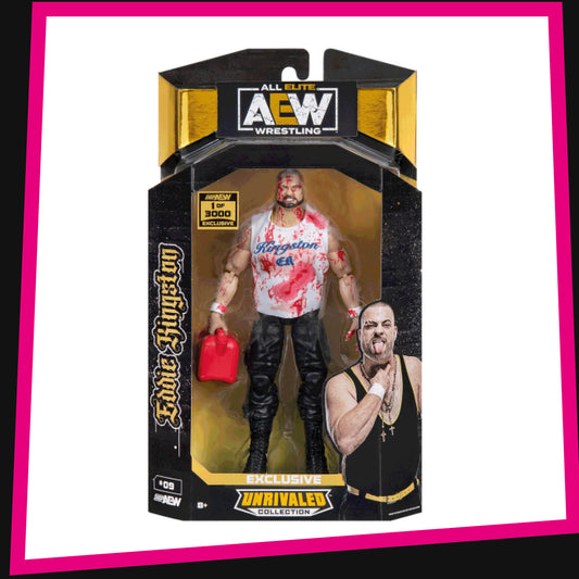 Eddie Kingston - ShopAEW Exclusive 1 of 3000 AEW Unrivaled Collection Chase #09 Jazwares