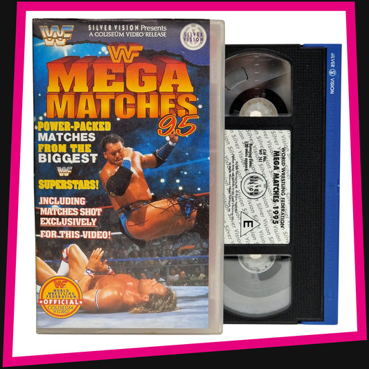 Mega Matches 95 - WWF/WWE PPV VHS 1995 Silver Vision