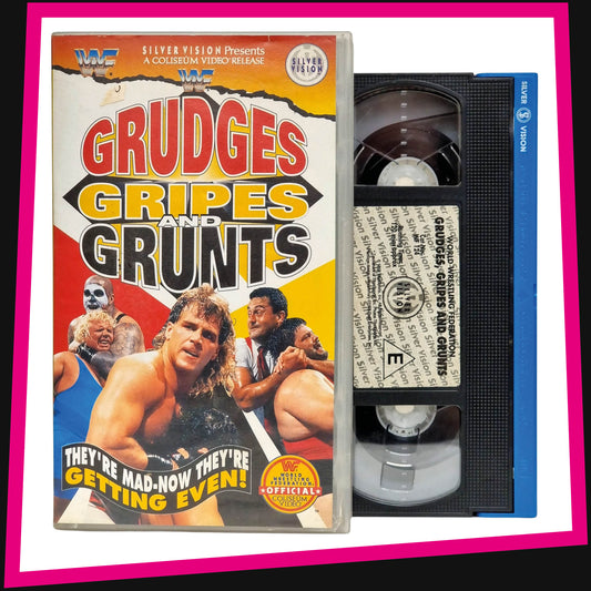 Grudges Gripes and Grunts - WWF/WWE PPV VHS 1993 Silver Vision