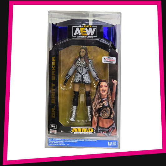 Britt Baker - 1 Of 1000 AEW Collect Forever Slabbed Exclusive #02 Jazwares