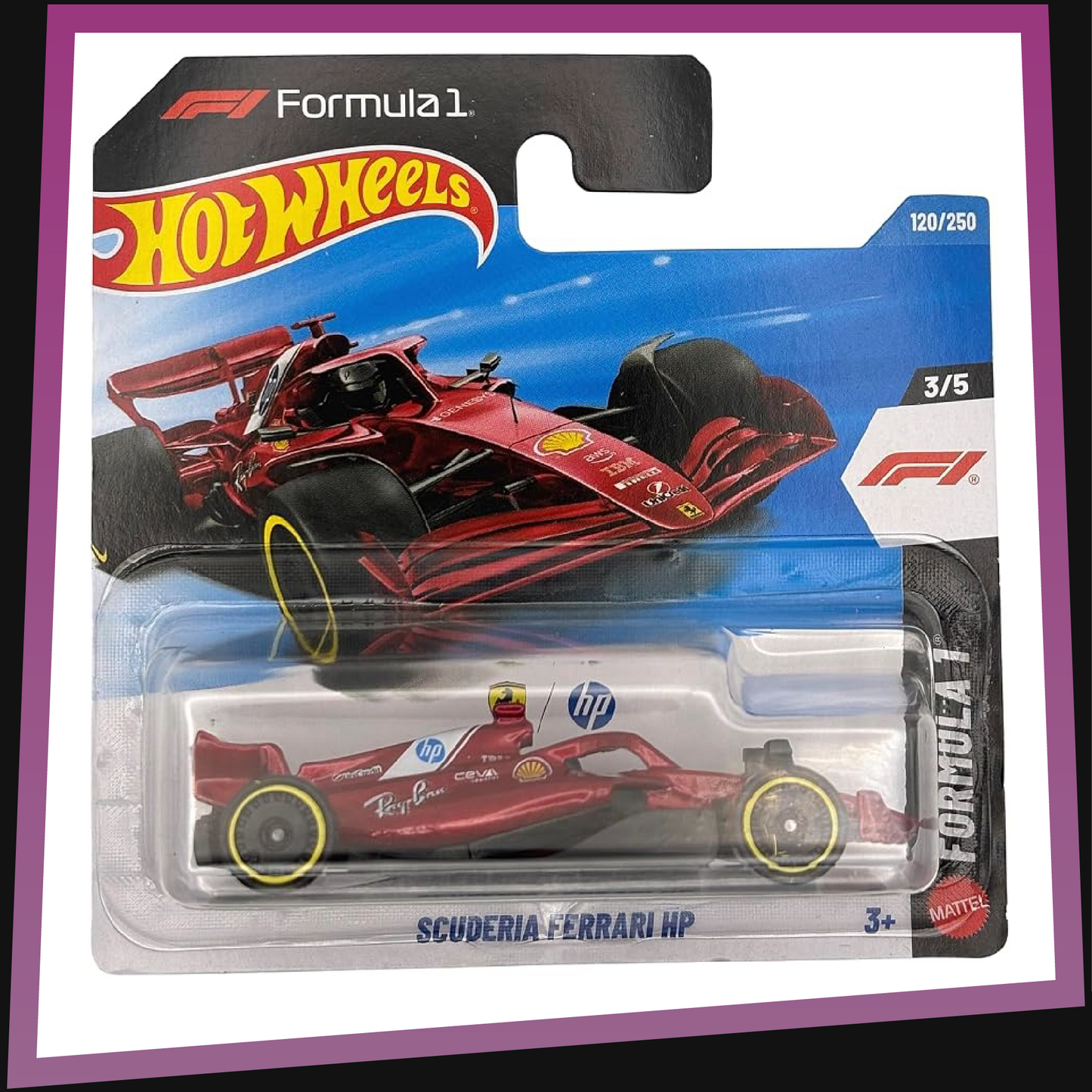 Scuderia Ferrari HP - 120/250 Hot Wheels 1:64 JJJ78