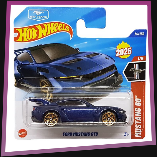 Ford Mustang GTD - 34/250 Hot Wheels 1:64 JBB93