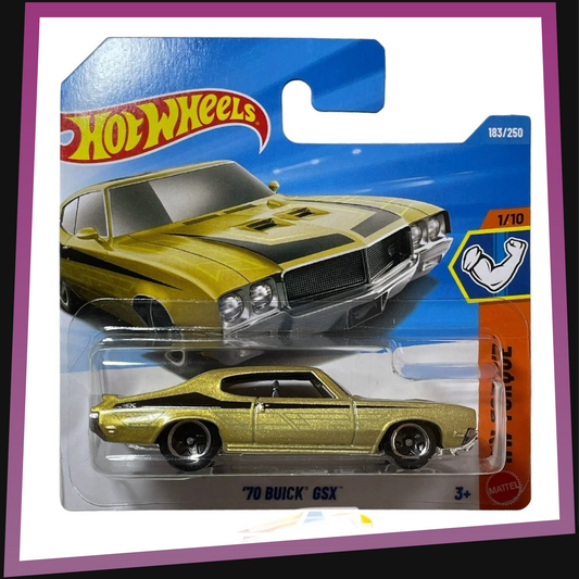 '70 Buick GSX - 183/250 Hot Wheels 1:64 JJK23