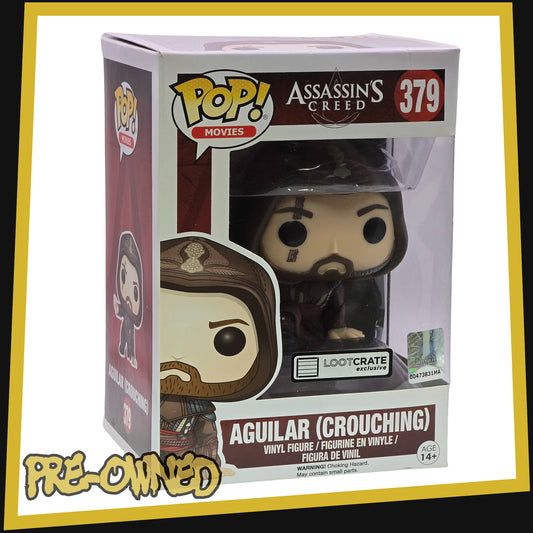 Aguilar (Crouching) - Assassin's Creed LOOT CRATE EXCLUSIVE #379 Funko POP! Movies Vinyl 3.75"