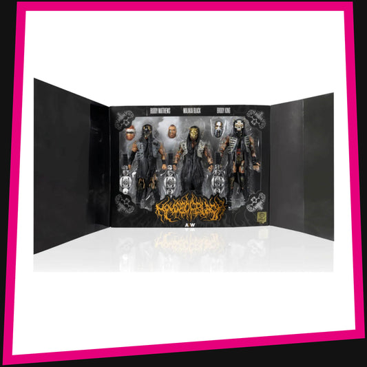 House of Black - 1/3000 AEW 3-Pack Vault Exclusive Jazwares