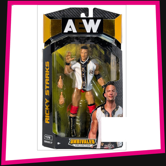 Ricky Starks - AEW Unrivaled Collection: Series 17 #179 Jazwares