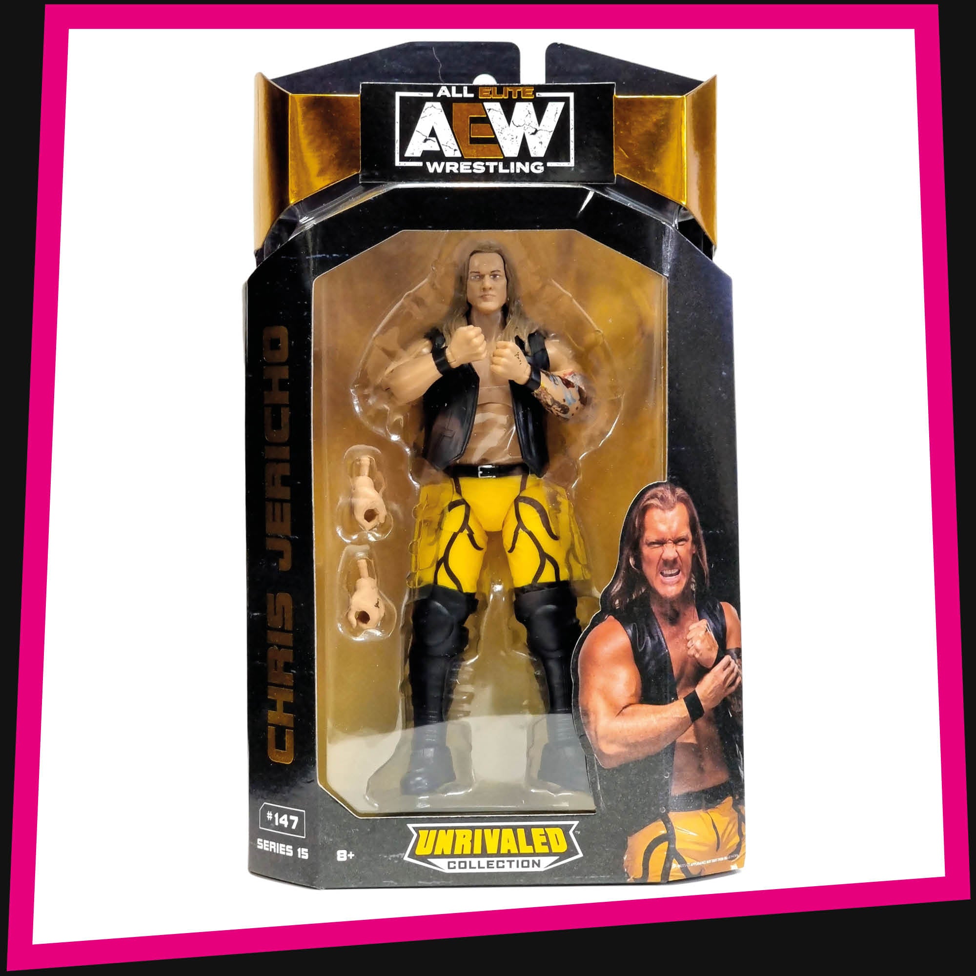 Shop AEW unrivaled Chris order Jericho 1/3000 chase