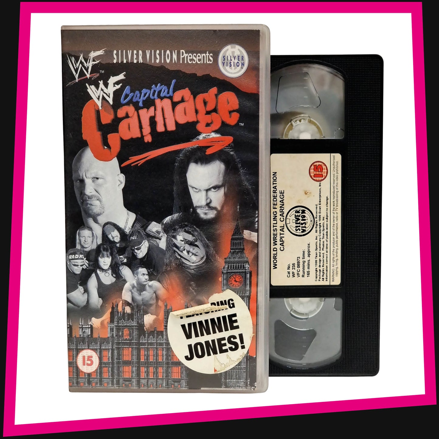 Capital Carnage - WWF/WWE PPV VHS 1999 Silver Vision
