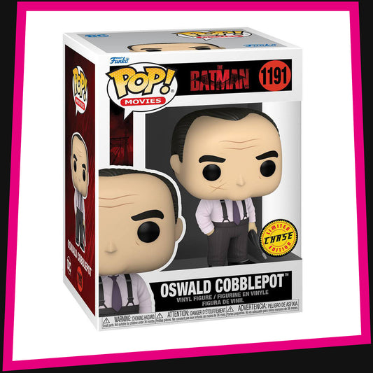 Oswald Cobblepot - The Batman CHASE #1191 Funko POP! Movies 3.75"