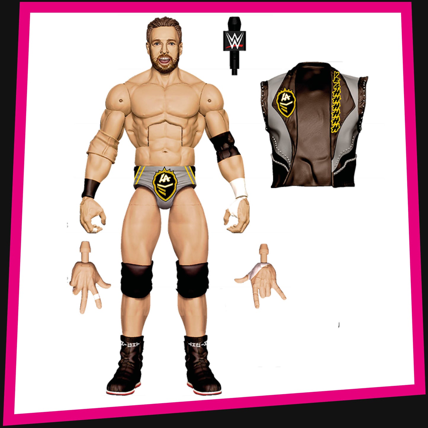 LA Knight - Defining Moments Ringside Collectibles Exclusive WWE Mattel