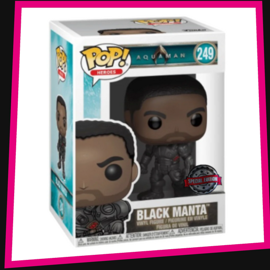 Black Manta (Special Edition) - Aquaman #249 Funko POP! Heroes 3.75"