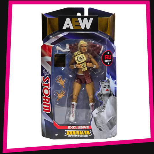 Toni Storm - AU Edition 1 of 2000 AEW Unrivaled Collection Jazwares