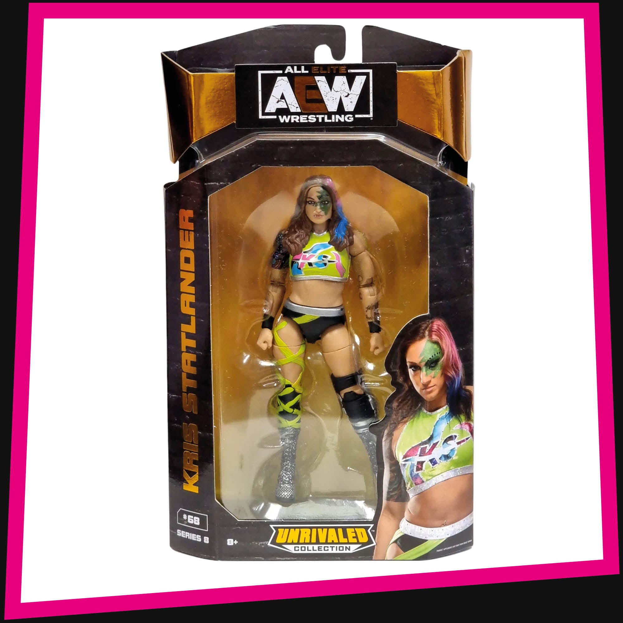 AEW Unrivaled Collection Series 8 – Action Figure Kris Statlander, 16 Cm (circa)