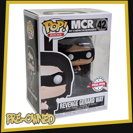 Revenge Gerard Way - MCR My Chemical Romance Special Edition #42 Funko POP! Rocks 3.75"
