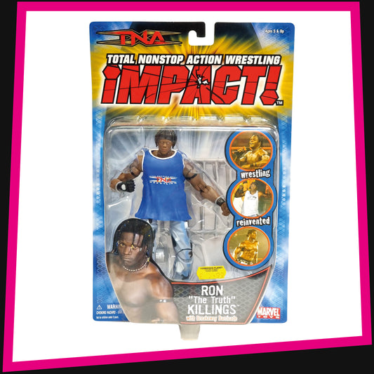 Ron "The Truth" Killings - TNA Impact Series 2 2005 Marvel Toys MOC