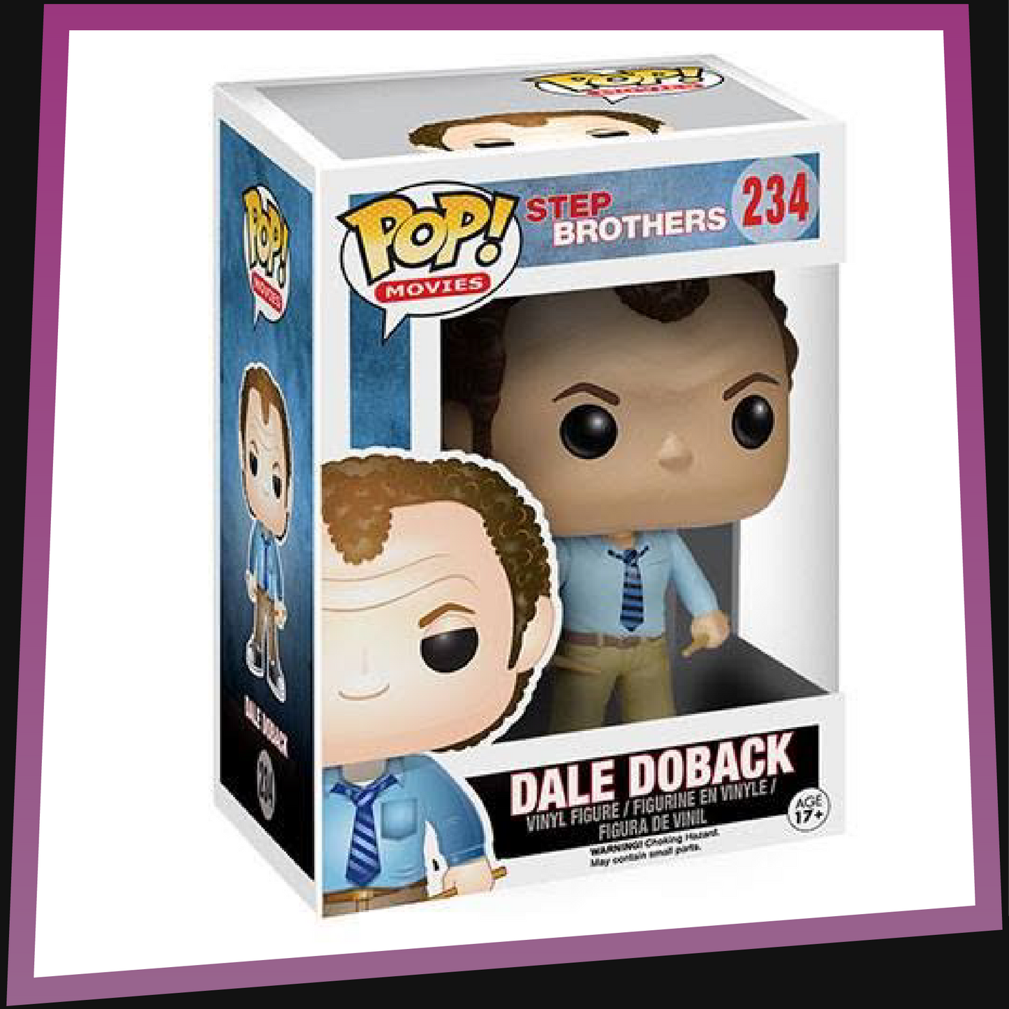 Dale Doback - Step Brothers #234 Funko POP! Movies 3.75" *Ex Display*