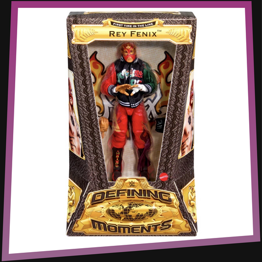 Rey Fenix - Defining Moments Ringside Collectibles Exclusive WWE Mattel *BACK ORDER: ETA NOV*