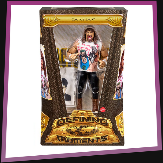 ECW Cactus Jack (with Shirts) - Defining Moments Ringside Collectibles Exclusive WWE Mattel *BACK ORDER: ETA SEPT*