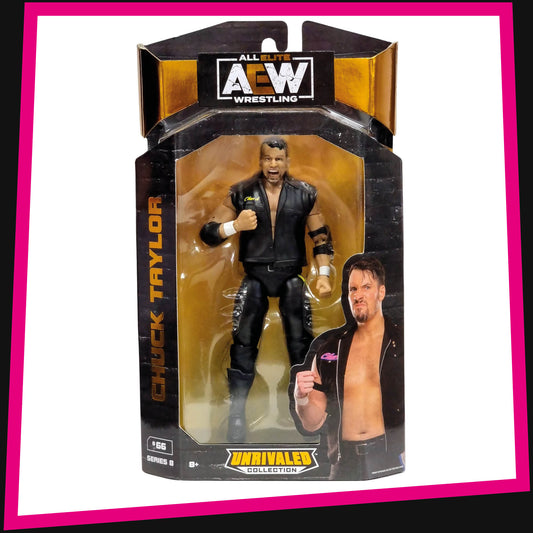 Chuck Taylor - AEW Unrivaled Collection Series 8 #66 Jazwares *US IMPORT