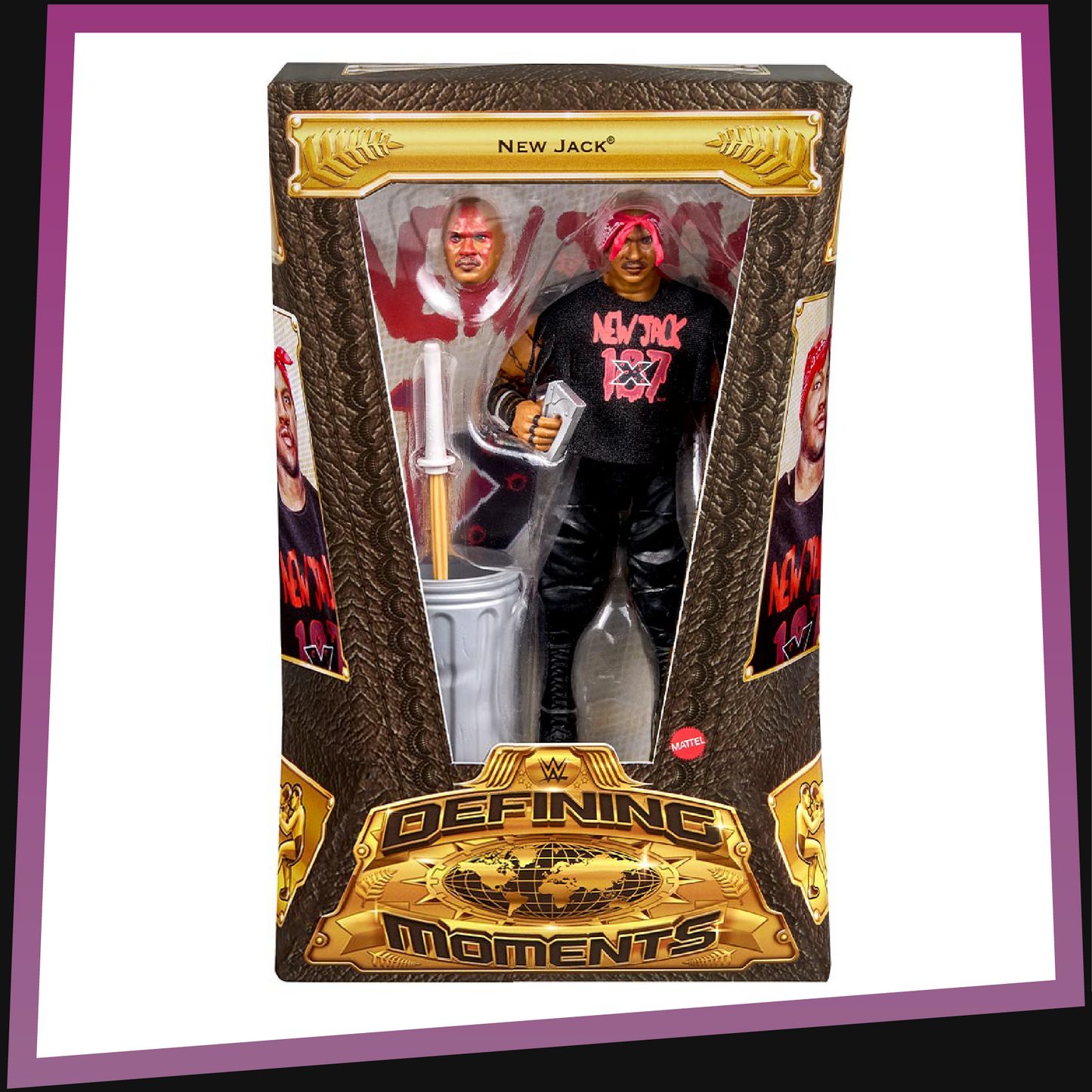 New Jack - Defining Moments Ringside Collectibles Exclusive WWE Mattel *BACK ORDER: ETA NOV*