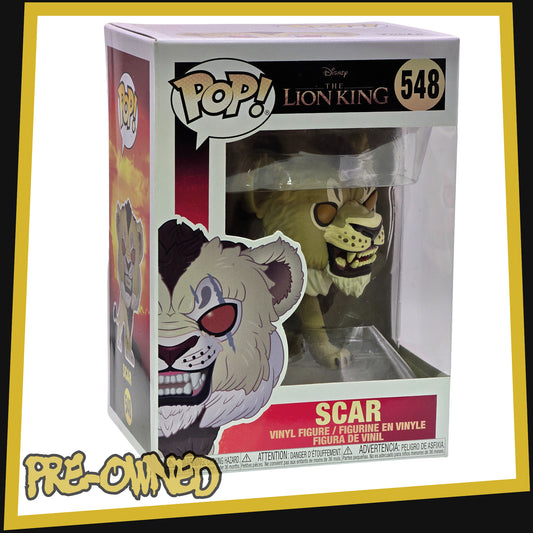 Scar - The Lion King #548 Funko POP! Disney Vinyl 3.75"
