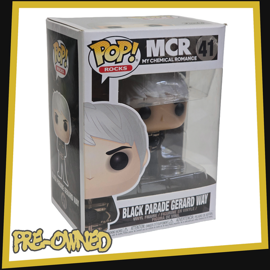 Black Parade Gerard Way - MCR My Chemical Romance #41 Funko POP! Rocks 3.75"
