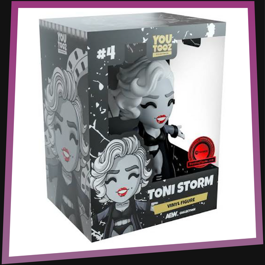 Toni Storm (Black & White) - Ringside Exclusive - AEW 4.5" Vinyl Figure Youtooz
